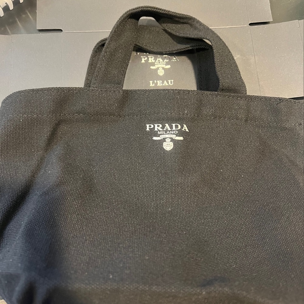 Prada Black Pouch Bag